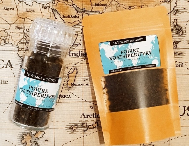 Le Voyage du Goût - Poivre Voatsiperifery 50g