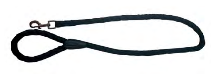 Zamibo Laisse Nylon Corde Noire 120cm