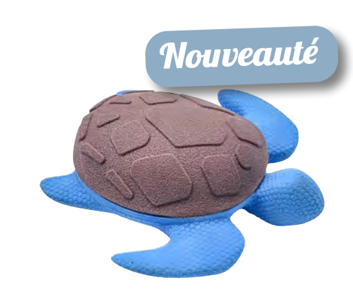 Zamibo Tortue Flottante Bleue 14x13x5,6cm