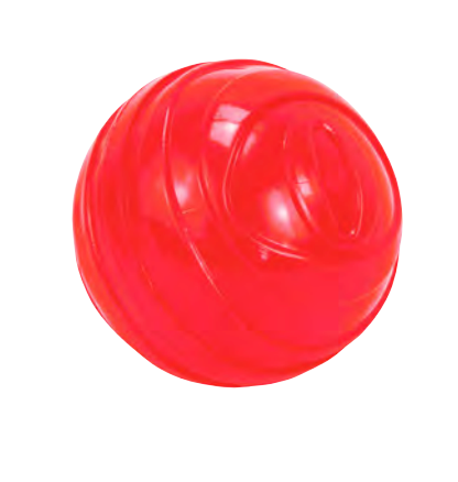 Zamibo Balle Vinyle Rouge ∅9cm