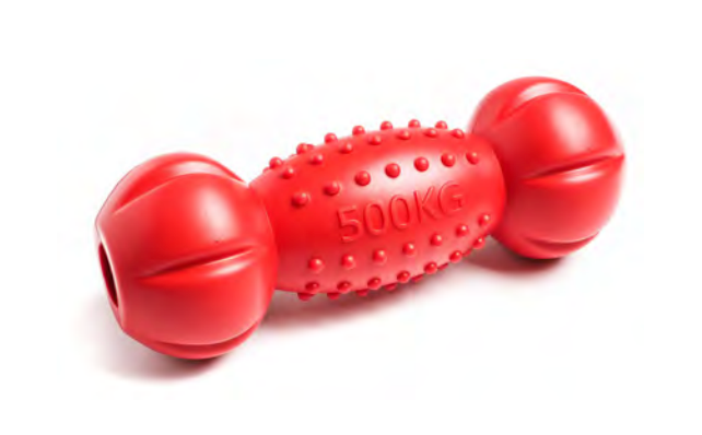 Zamibo Os Flottant Rouge 20x∅7cm