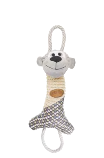 Zamibo Peluche Singe Velours Corde 17x44cm