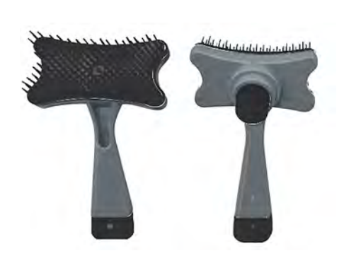 Zamibo Brosse Carde Plastique Autonettoyante