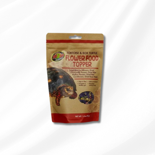 Zoo Med Tortoise & Box Turtle Flower Foor Topper 40g