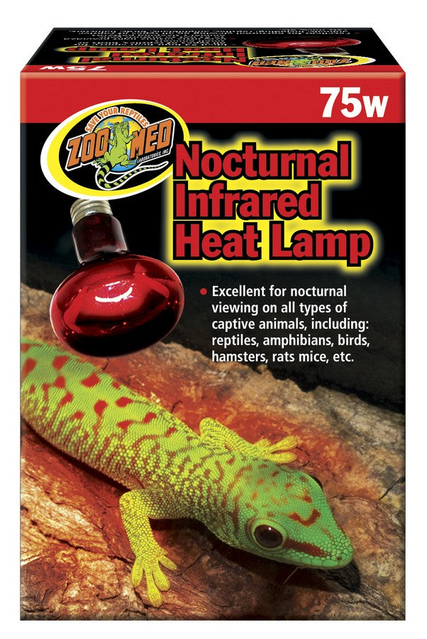 Zoomed Nocturnal Infrared Heat Lamp 75W
