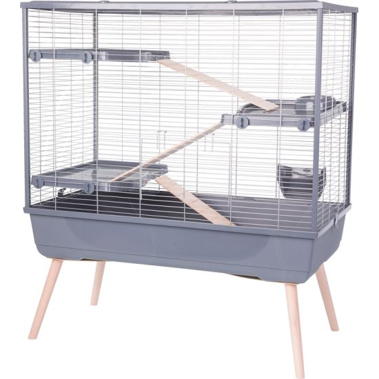 ZOLUX Cage NEO Life 100 Rab2 Gris