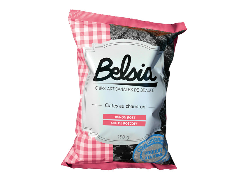 BELSIA Chips Artisanales à l'Oignon Grillé