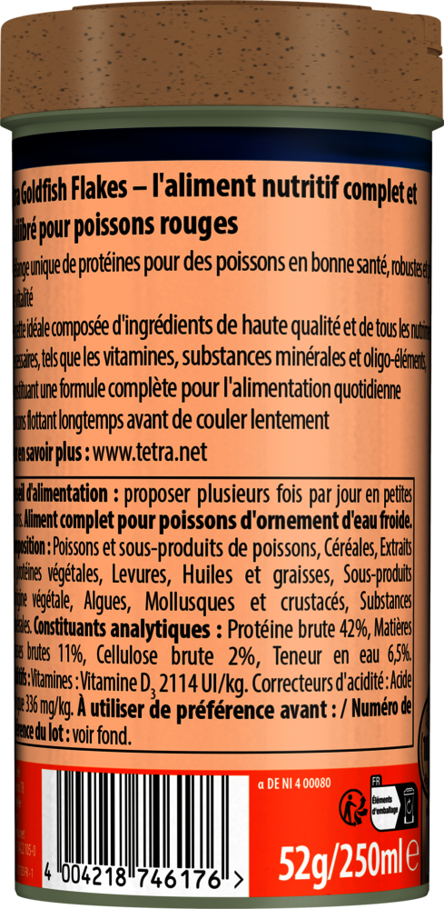 Tetra Goldfish Flakes 250ml