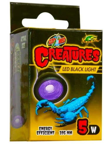 Zoomed Creatures Led Lumière Noir 5W