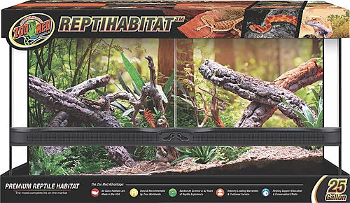 Zoomed Terrarium Double Portes 76x30x40cm