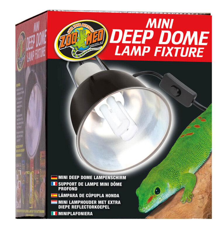 Zoomed Mini Deep Dome Lamp Fixture