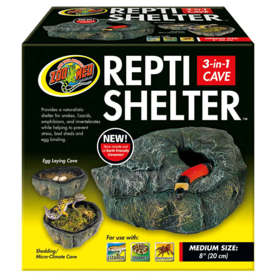 Zoomed Grotte Repti Shelter