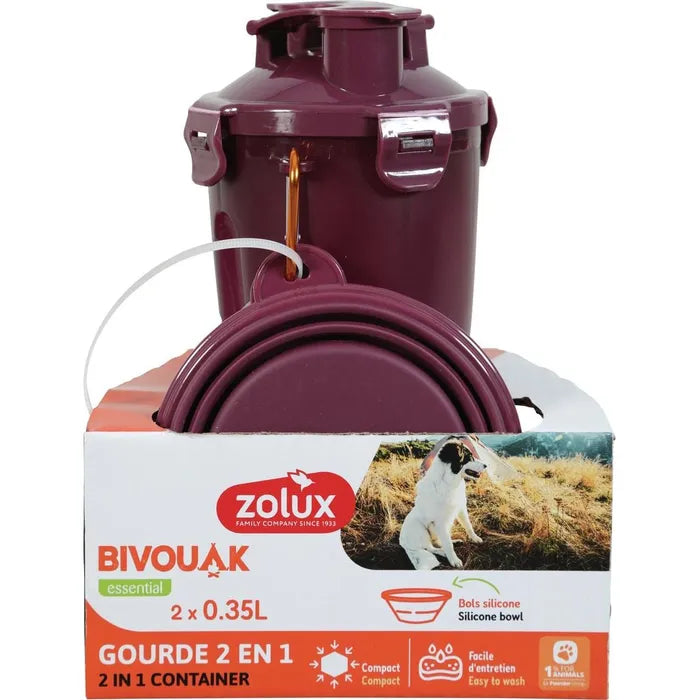 Zolux BIVOUAK Gourde 2 en 1