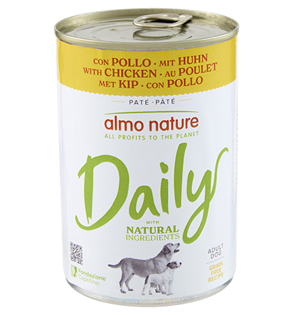 Almo Nature Daily Poulet Chien 400g