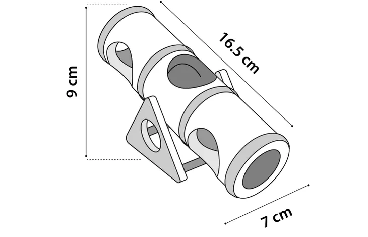 FLAMINGO Jouet Tinta Bascule Tube
