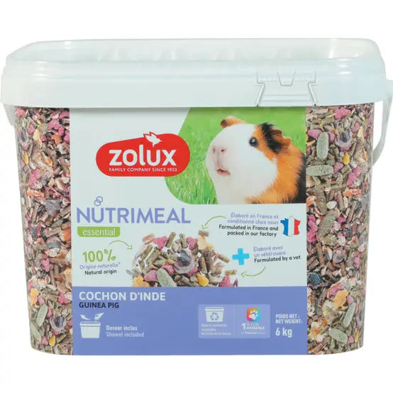 Zolux Nutrimeal Mélange Cochon d'Inde Seau 6kg