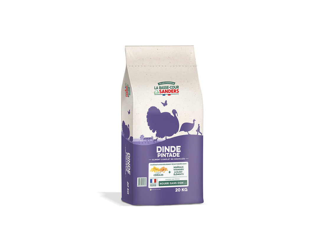 SANDERS Aliment Complet Dinde Pintade 20kg
