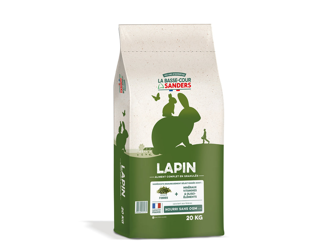 SANDERS Aliment Complet Lapin 20kg