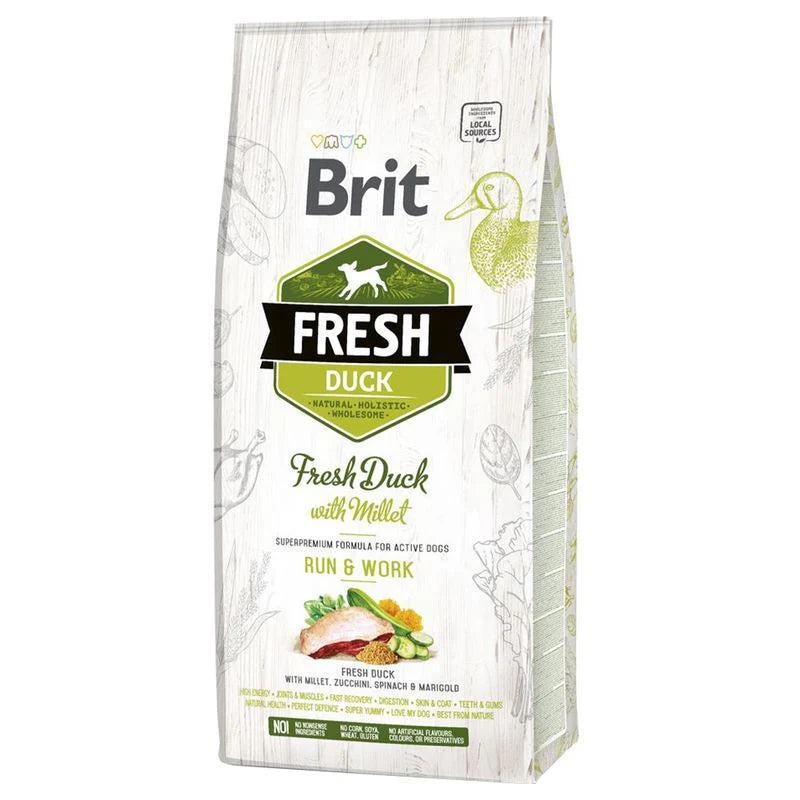 Brit Fresh Duck 12kg (1 palette - 10 sacs)