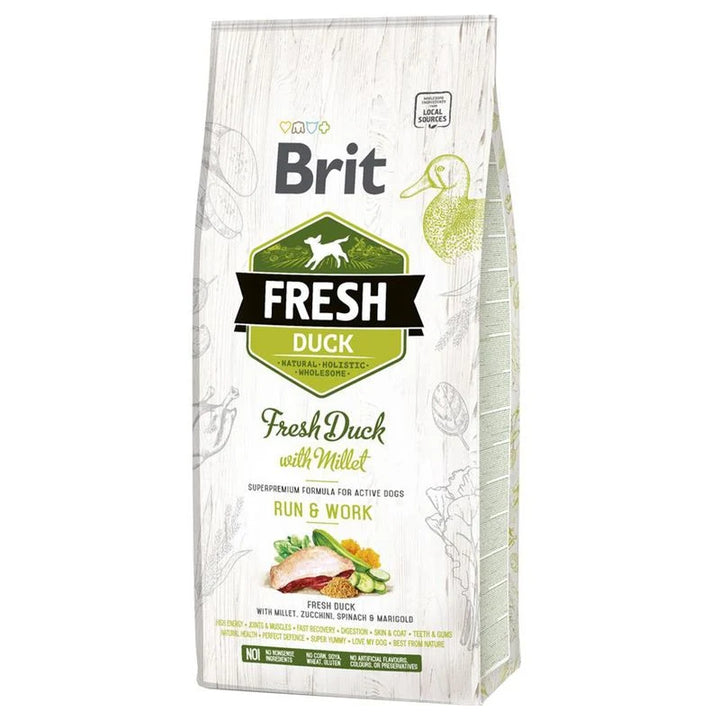 Brit Fresh Duck 12kg (1 palette - 10 sacs)