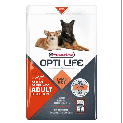 Opti Life Adulte Digestion Mini 2,5kg