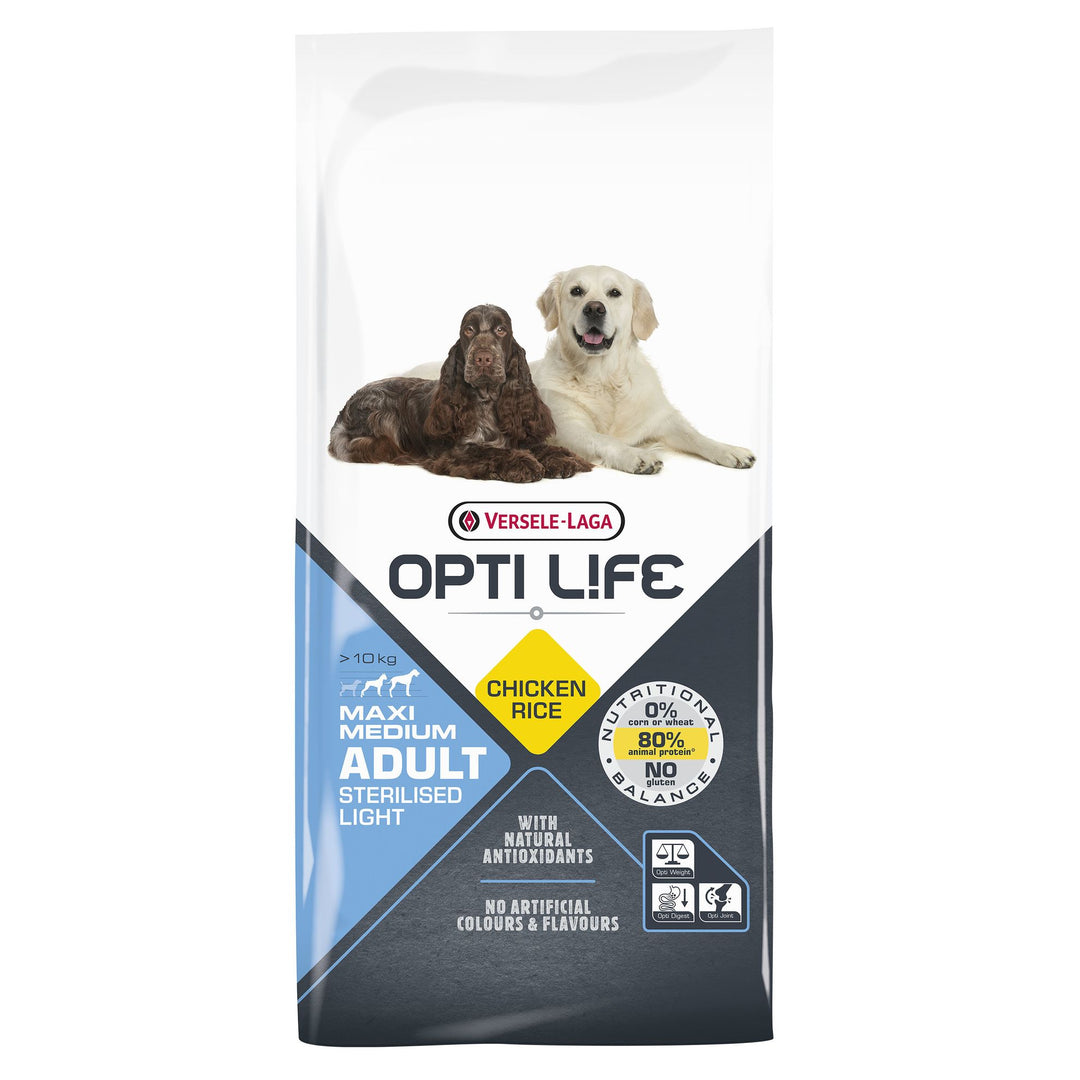 Opti Life Medium/Maxi Light Stérilisé 12,5kg