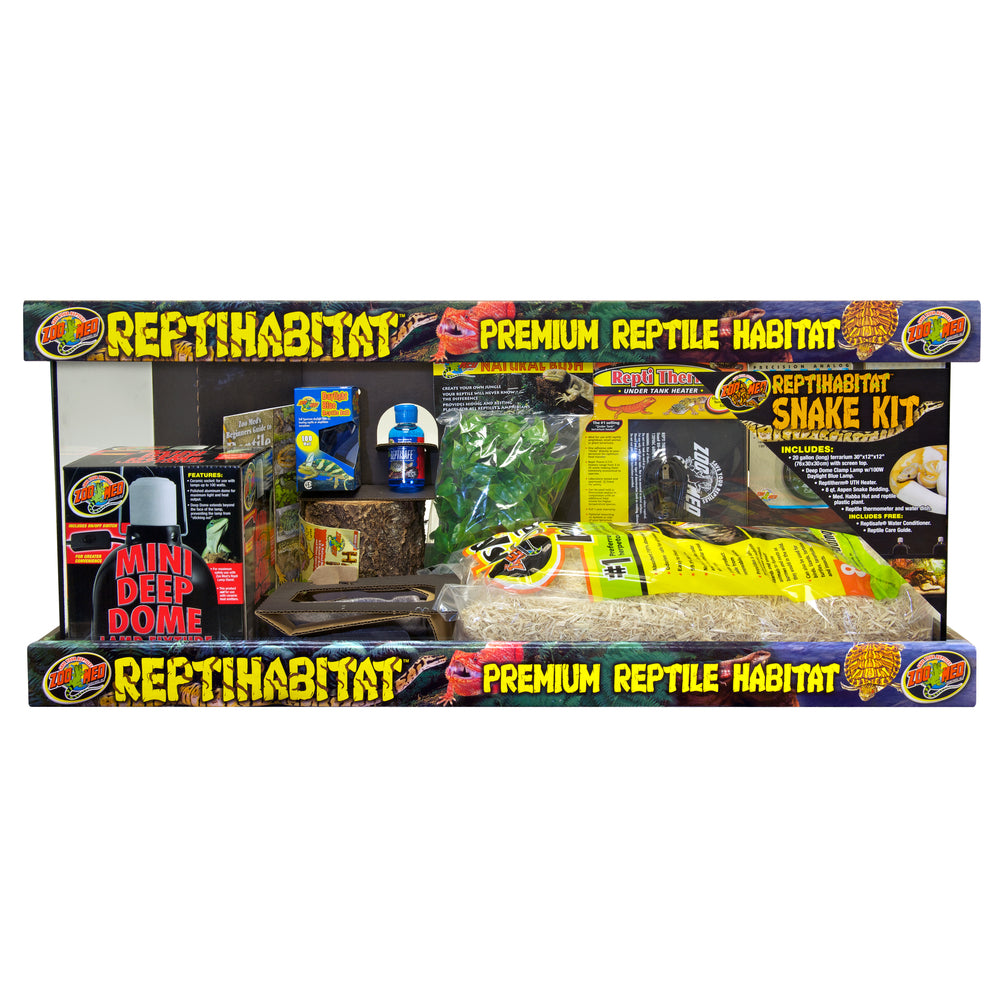 Zoomed Kit Reptihab Serpent 76x30x30cm