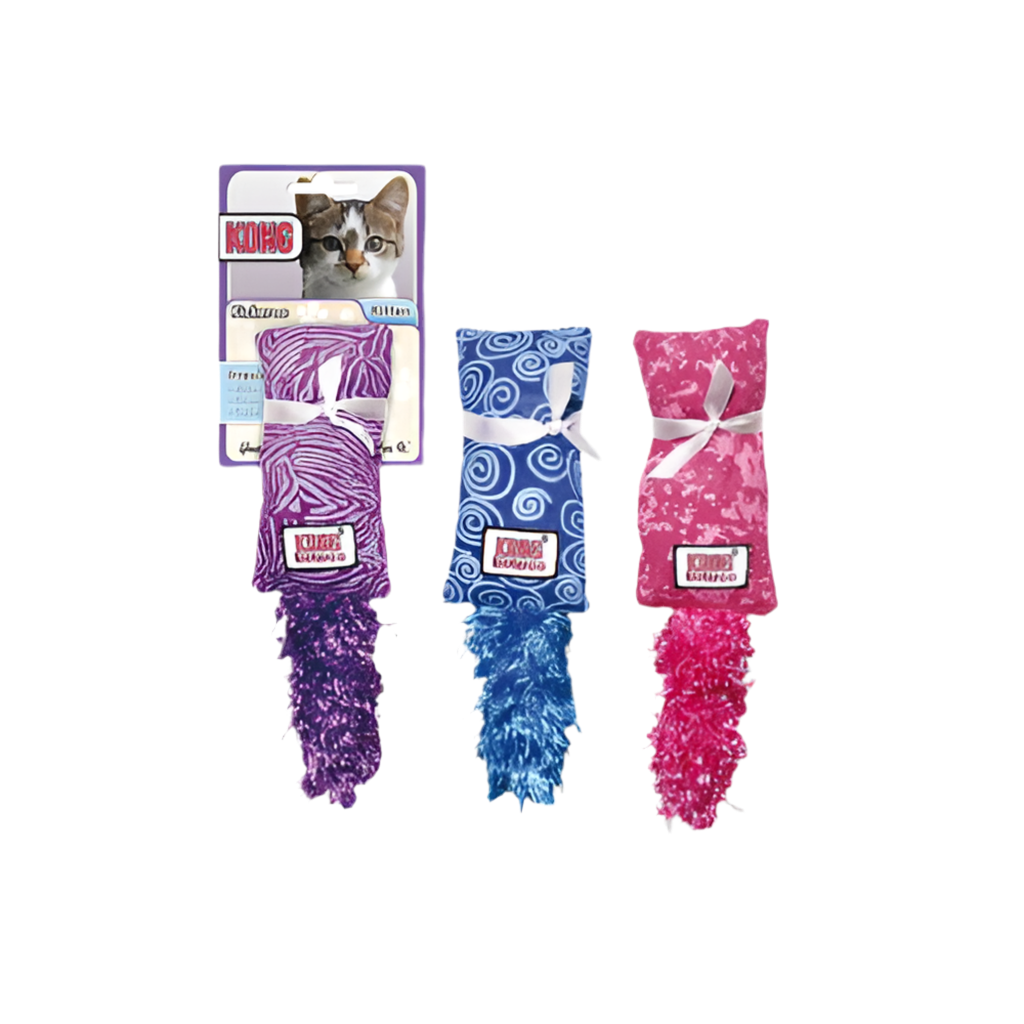 Jouet KONG® Kickeroo Chaton Rose