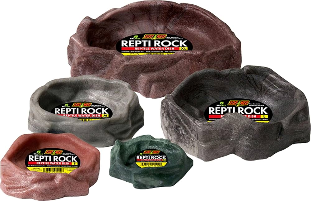 Zoomed Abreuvoir Reptirock Reptile Water Dish