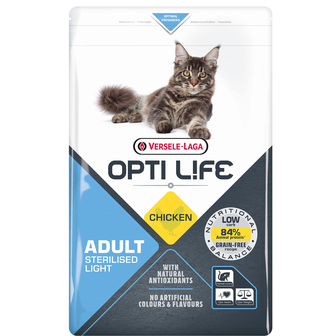 Opti Life Adult Sterilised/Light Poulet 2,5kg
