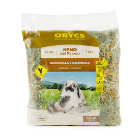 ORYCS Foin à la Camomille et Calendule 500g