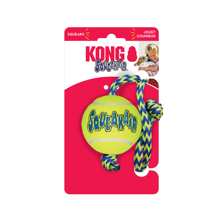 KONG SqueakAir Ball Corde