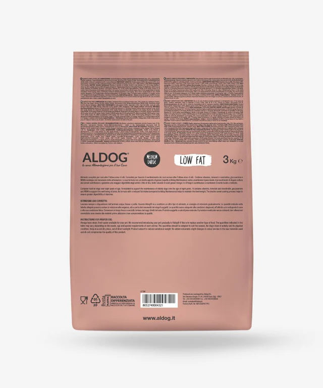 Aldog Small Low Fat 3kg