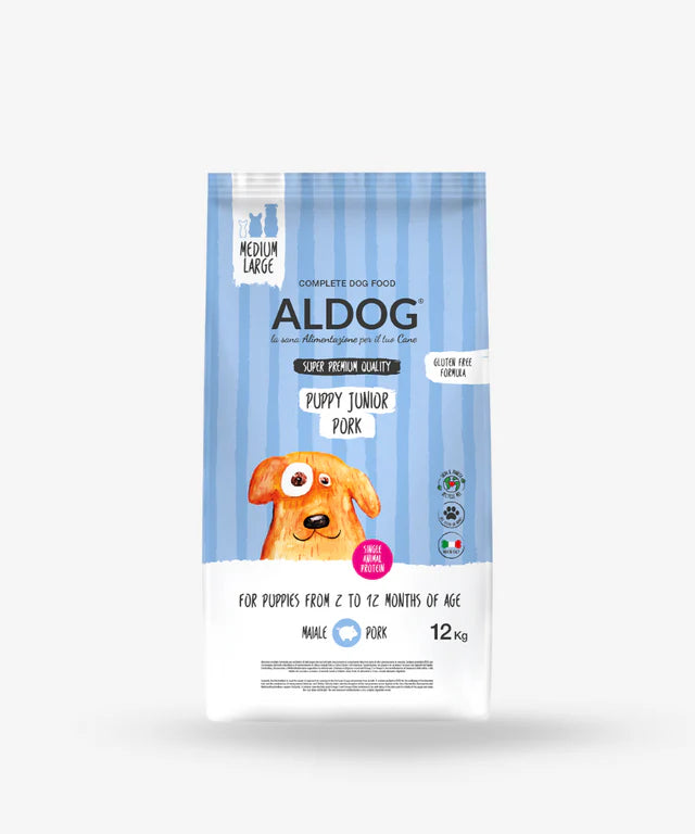 Aldog Medium/Large Puppy Pork 12kg