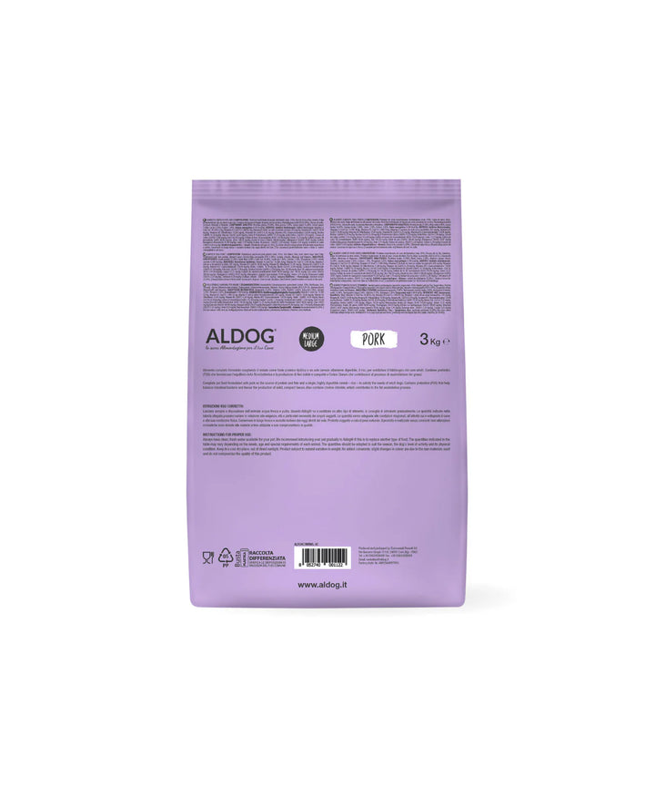 Aldog Medium/Large Pork 12kg