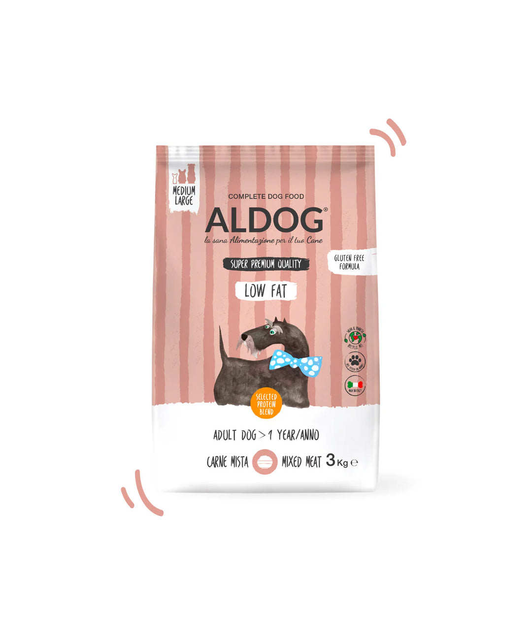 Aldog Small Low Fat 3kg
