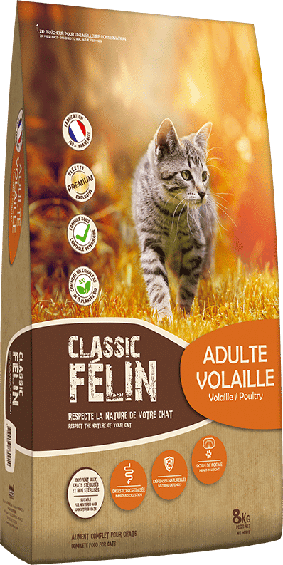 CLASSIC FELIN Adulte Volaille 3kg