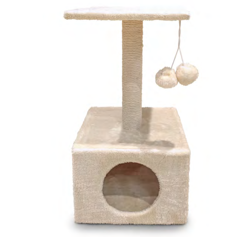 Zamibo Arbre à Chat Abri Beige