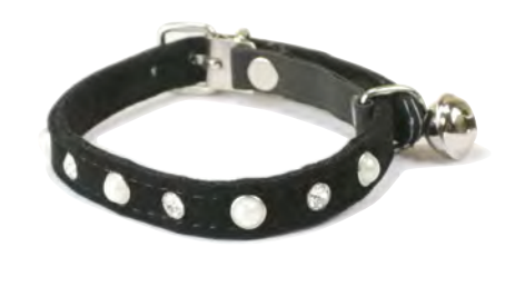 Zamibo Collier Chat Anti-Étranglement Noir