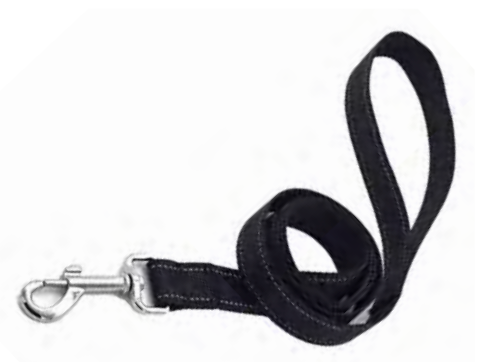 Zamibo Laisse Polyester Réfléchissante Noire 120cm