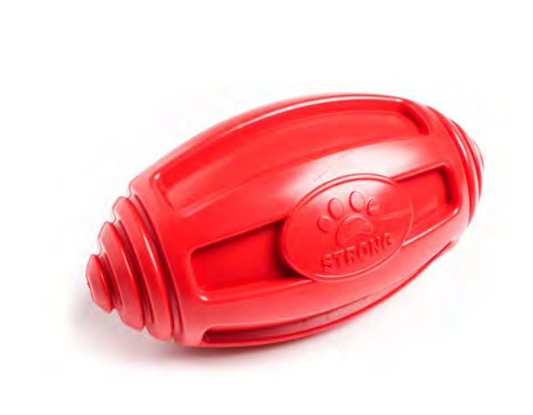Zamibo Ballon de Rugby Flottant Rouge 18x∅9cm