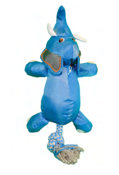 Zamibo Peluche Éléphant et Corde Bleu 43x26cm