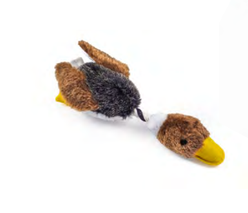 Zamibo Peluche Canard Marron & Gris 28x12x6cm