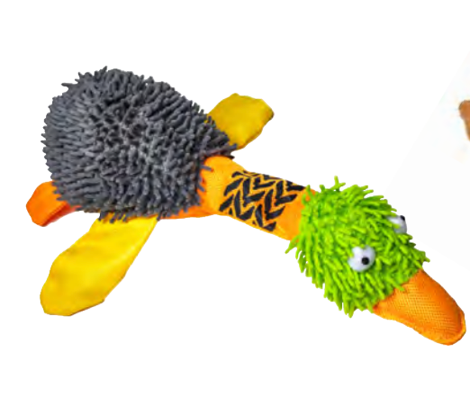 Zamibo Peluche Canard Colvert Orange & Vert 33cm