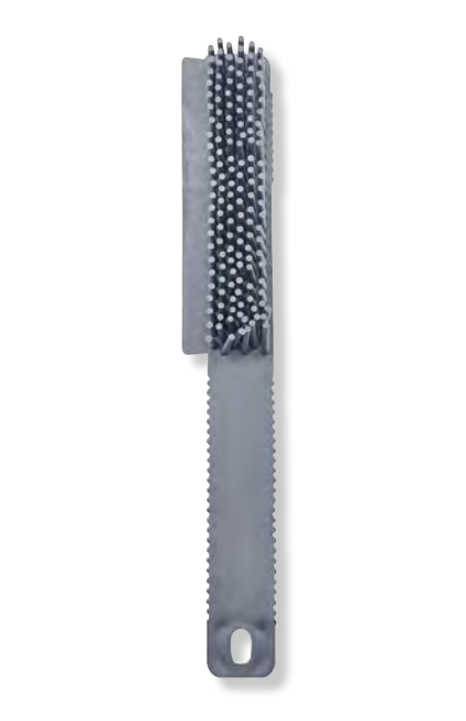 Zamibo Brosse Ramasse Poils Caoutchouc Gris