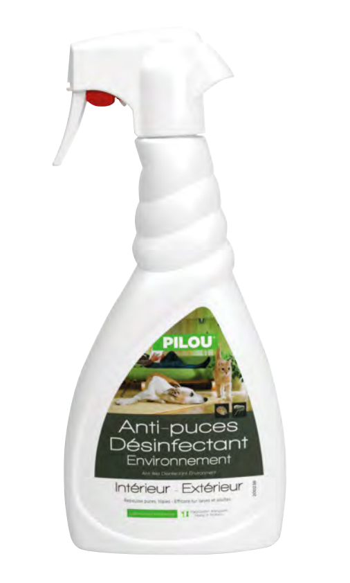 Anti-Puces et Désinfectant Environnement 0,5L