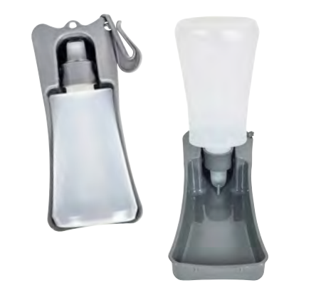 Zamibo Gourde de Promenade Plastique Gris 0,25l