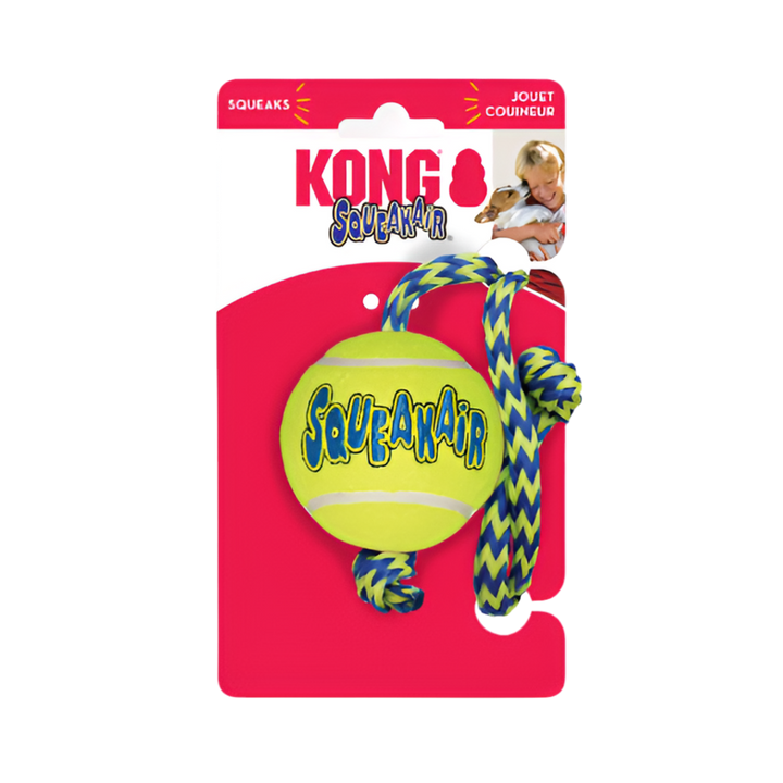 KONG SqueakAir Ball Corde