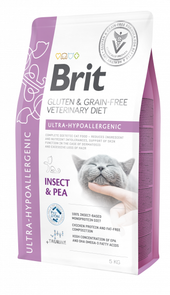 BRIT Vet Cat Ultra-Hypoallergénique 2kg