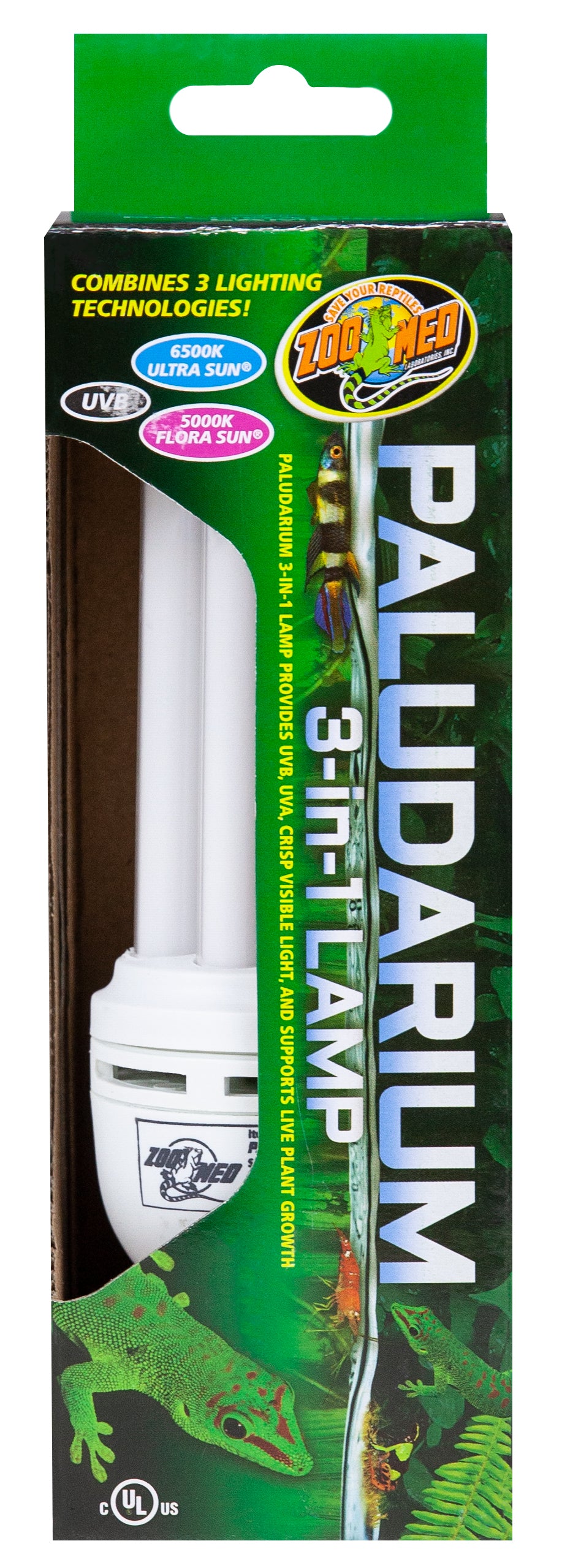 Zoomed Lampe 3 en 1 Paludarium 26W